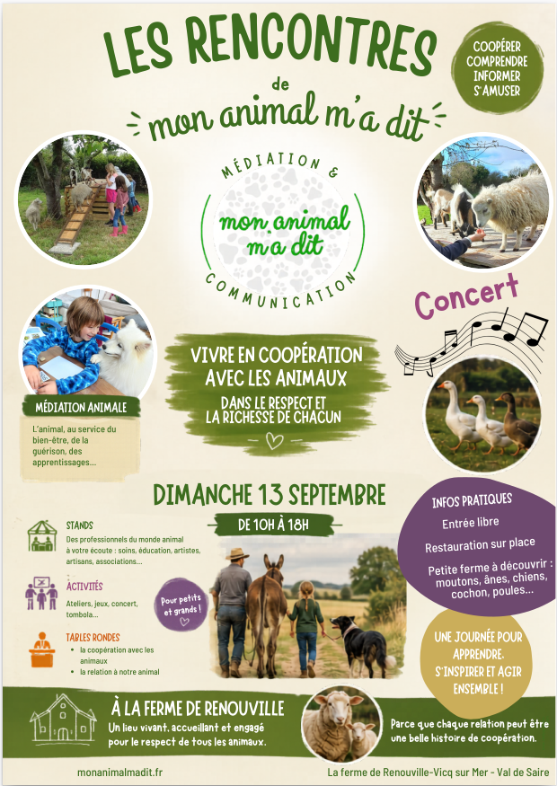 You are currently viewing Les Rencontres de mon animal m&rsquo;a dit